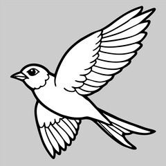 Obraz premium Closeup of a beautiful juvenile great black - backed gull flying against a white sky