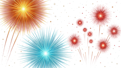 Golden firework texture, thin  stroke lines. Isolated png illustration, transparent background. Design  for overlay, montage, texture. Happy new year concept.