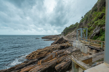 H&auml;ngebr&uuml;cke im Tsitsikamma Nationalpark in S&uuml;dafrika