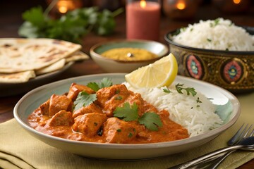 chicken curry and rice