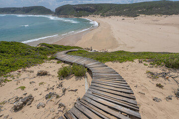 Wanderweg im Robberg Nature Reserve in S&uuml;dafrika