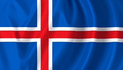 Obraz premium flag of Iceland