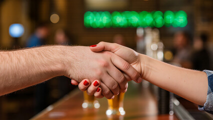 Stretta di mano finanziaria