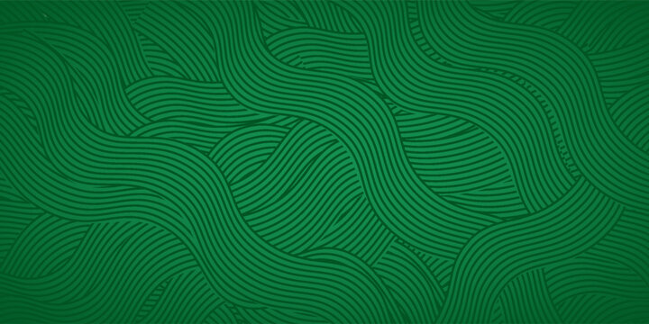 farm green banner, organic abstract background with fields. wavy green lines, natural organic products. ecology background. vector Eps10