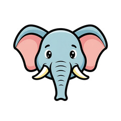 Obraz premium Elephant Cartoon Icon.