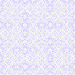Elegant Lilac Swirl Seamless Pattern Background Design