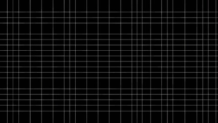 Abstract dark background featuring a sophisticated white grid pattern resembling traditional plaid or tartan fabric design