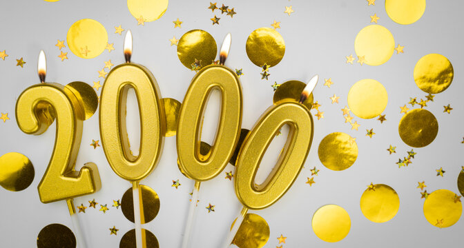 2k online subscribers or community fans. 2000 followers card. Banner. Festive background social media celebration.