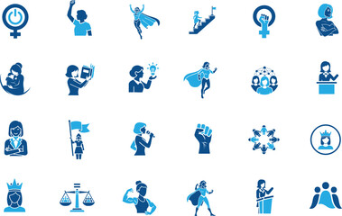 Women Rights and Gender Equality Icon