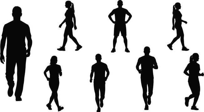 Professional Digital Camera Silhouette Set, Various Black Vector Icons of DSLR and Mirrorless Cameras for Photography, Technology, and Equipment Graphic Design Isolated on White.