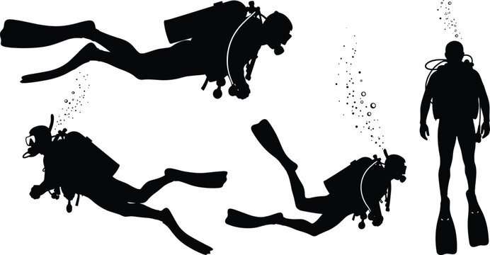 Female Musician Silhouette Collection Playing Violin, Women in Modern and Casual Attire Performing Music for Educational Lessons, Practice, and Performance Vector Design Isolated.