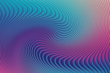 Abstract swirl background with blue and purple gradient and wavy lines