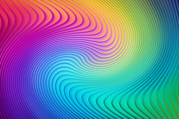 Vibrant abstract background with swirling lines creating a colorful design