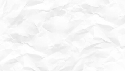 Obraz premium white crumpled paper texture background, Crumpled, Wrinkled of white paper texture background.