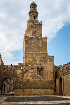 Minaret of the Sultan Barquq Madrasa-Mosque and Khanqa