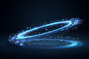 Rising Blue Bar Chart 