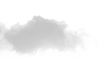 Realistic smoke plumes and fog layers on a clean white background. Atmospheric elements include steam, mist, and clouds. Smoke, fog, cloud PNG illustration for digital use.