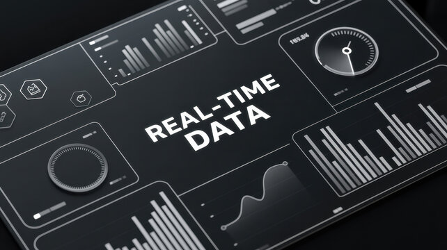 Engaging Graphic Depicting Real-Time Data Analysis With Futuristic User Interface and Analytical Metrics. Asymptotic smart data analytic.
- Powered by Adobe