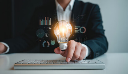 A data analytics interface for visualizing business performance metrics. A collection of charts and graphs for strategic reporting and company analysis. Motif