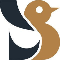 b shape bird