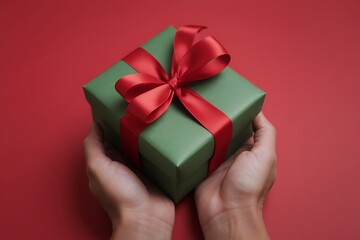 hand holding a gift