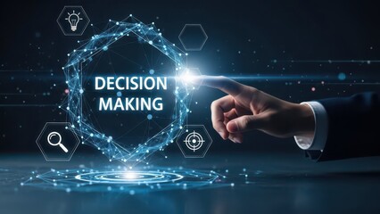 Decision Making Concept with Technology and Smart Solutions