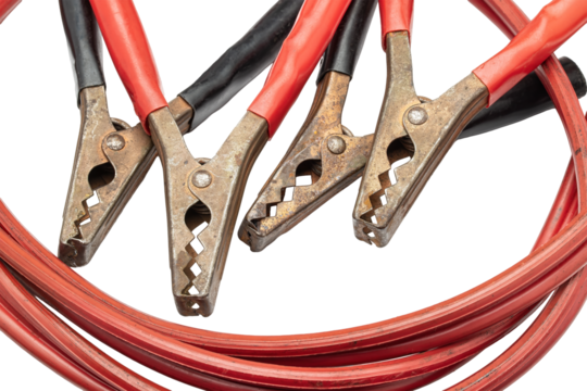 Isolated Set of Jumper Cables