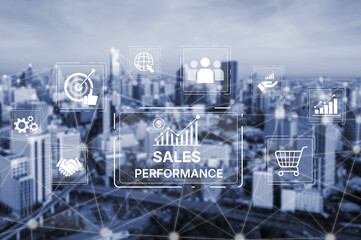 Digital sales performance dashboard showing sales performance metrics, performance trends, sales performance analytics, and sales improvement in business context. Spline