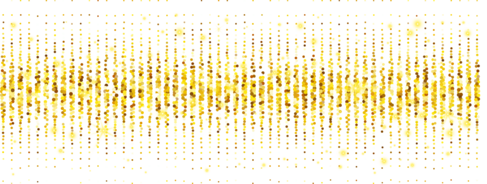 Golden Glitter Header