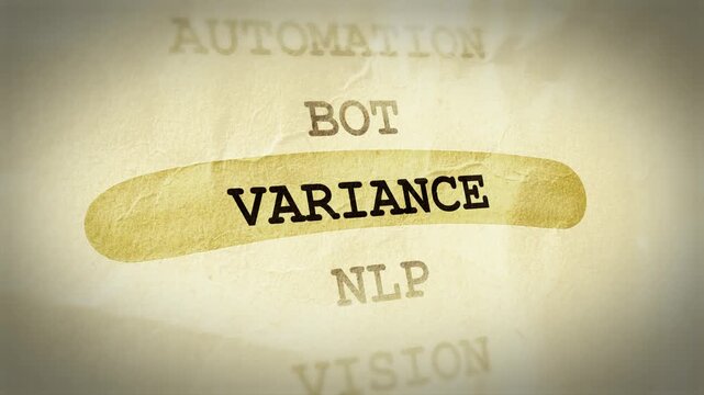 Variance Text Highlight Animation &ndash; Documentary Style Effect