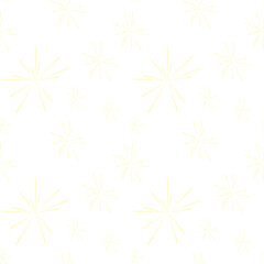 Elegant Gold Sparkle Seamless Pattern: Luxury Festive Fireworks Background for New Year, Christmas, Celebration, Wallpaper, Print