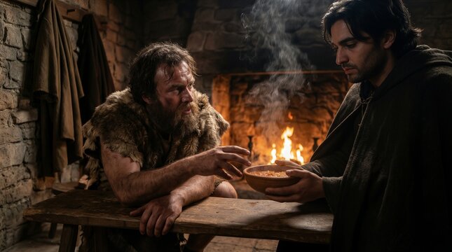 Esau vs. Jacob,  The Stolen Birthright