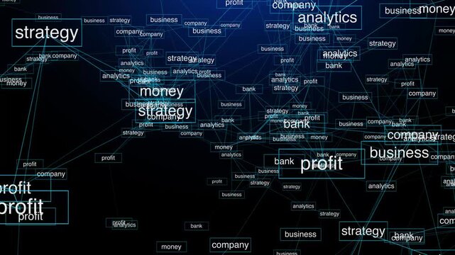 sfondo,, parole, parole chiave, termini, economia, finanza, guadagnare soldi, lavoro, interessi, investimento, 