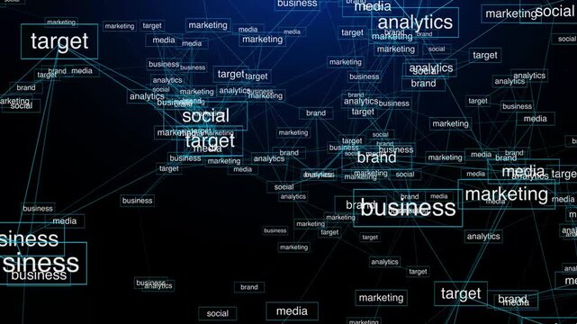 sfondo, parole chiave, parole, marketing, comunicazione,  social network,  digitale, informatica