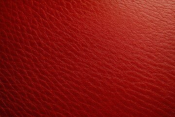 Fototapeta premium A close up of a red leather surface
