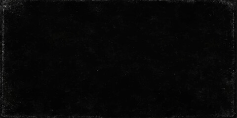 Dark grunge vintage black paper texture background surface with old blank grey wall pattern design © PAGLAA