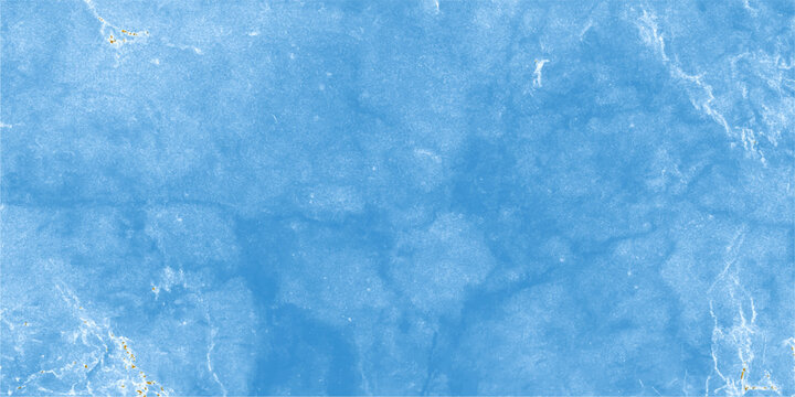 Blue grunge winter texture with ice and snow pattern on a vintage light nature surface