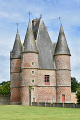 Four Tower Castle Gate House, Carrouges, Normandy - Portrait