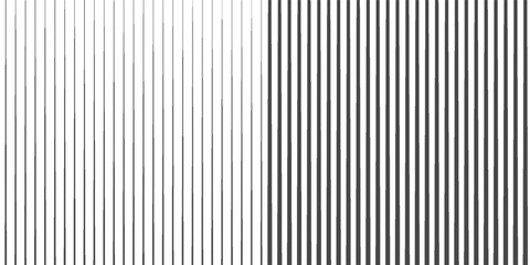 Obraz premium Seamless vector abstract black and white geometric pattern with fading wavy lines, tracks, and halftone stripes. Illustration in extreme sports and urban art style. eps 10
