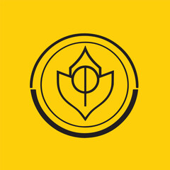 Abstract Minimalist Business Logo Vector Modern Corporate Identity Branding Design