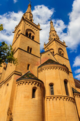 Collegiate Church of Notre-Dame in Neuchatel, Switzerland