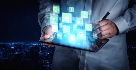 Concept of smart agriculture revolutionizes modern farming. Using innovation and automation, this approach to smart agriculture improves efficiency and promotes a sustainable future. Entice