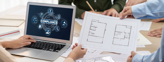Compliance system for brisk online corporate business to meet quality standard
