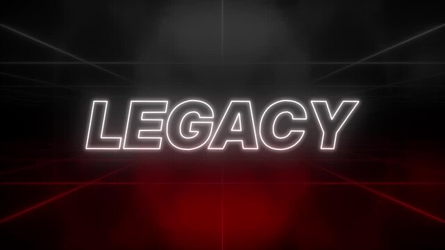 Legacy Text 80s Style &ndash; Retro Aesthetic Background