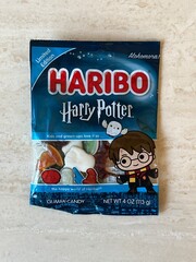 Obraz premium La Quinta, CA, USA December 4, 2025 Haribo Harry Potter