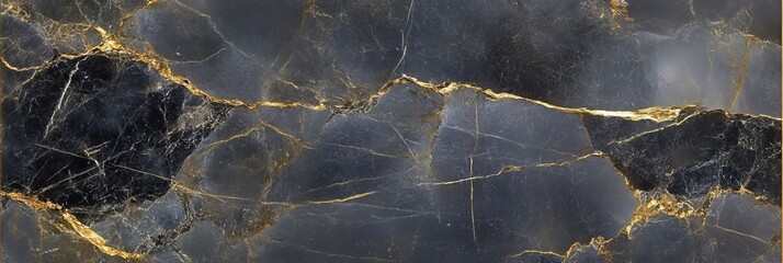 Fototapeta premium Mysterious Textured Natural Material with Decorative Grey Color Abstract Background and Veins