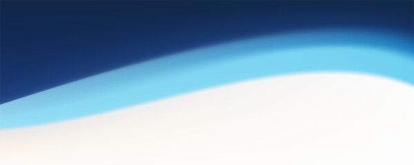 Abstract Wave Pattern with Blue Gradient Horizontal Background Design. Vector illustration