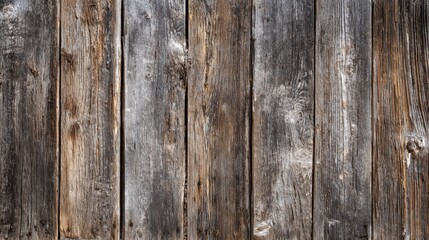 Weathered Grey Wood Wall Texture, Evoking Rustic Charm of an Old House