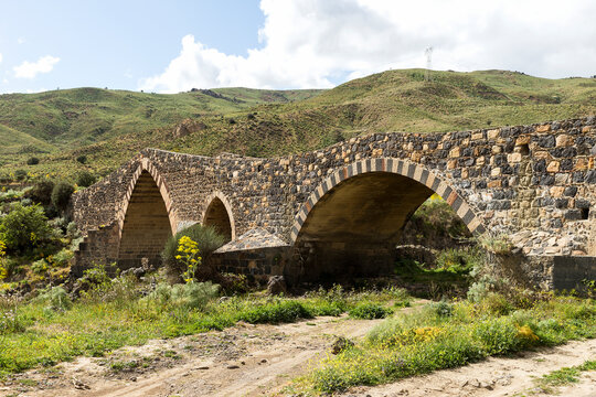 Natural Landscapes of The Bridge of Sarracens (Ponte dei Saraceni) in Adrano, Catania Province, Sicily, Italy. (Part II)