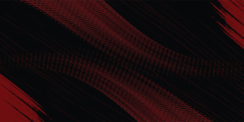 Naklejka premium red and black sports dot background design. modern